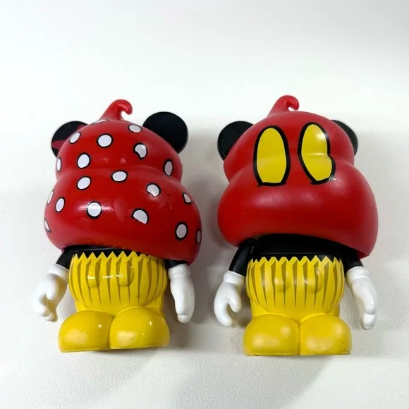 Disney Vinylmation Bakery Series Mickey & Minnie Mouse Cupcake Figures Toy - Picture 7 of 12